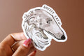 Borzoi Vinyl Sticker: "Shifty Crew" Meme Decal