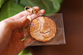 Sparkly Chicken Keychain: Double-Sided Epoxy Acrylic Charm