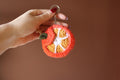 Crochet Orange Case: AirPods Pouch & Coin Purse