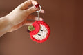 Crochet Red Apple Case: AirPods Pouch & Coin Purse