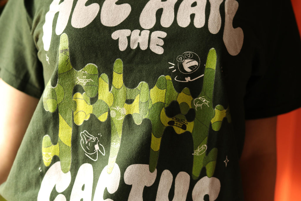 All Hail the Cactus! - Perth loyal cactus worshipper T-shirt