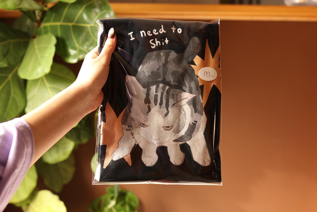 I Need to Shit - Cat T-shirts
